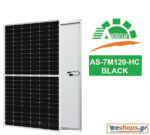 Φωτοβολταϊκό πάνελ Amerisolar AS-7M120-BHC-450W Bifacial N-Type TopCon Glass-Glass Φωτοβολταϊκό πάνελ για net billing αυτόνομα φωτοβολταϊκά συστήματα.